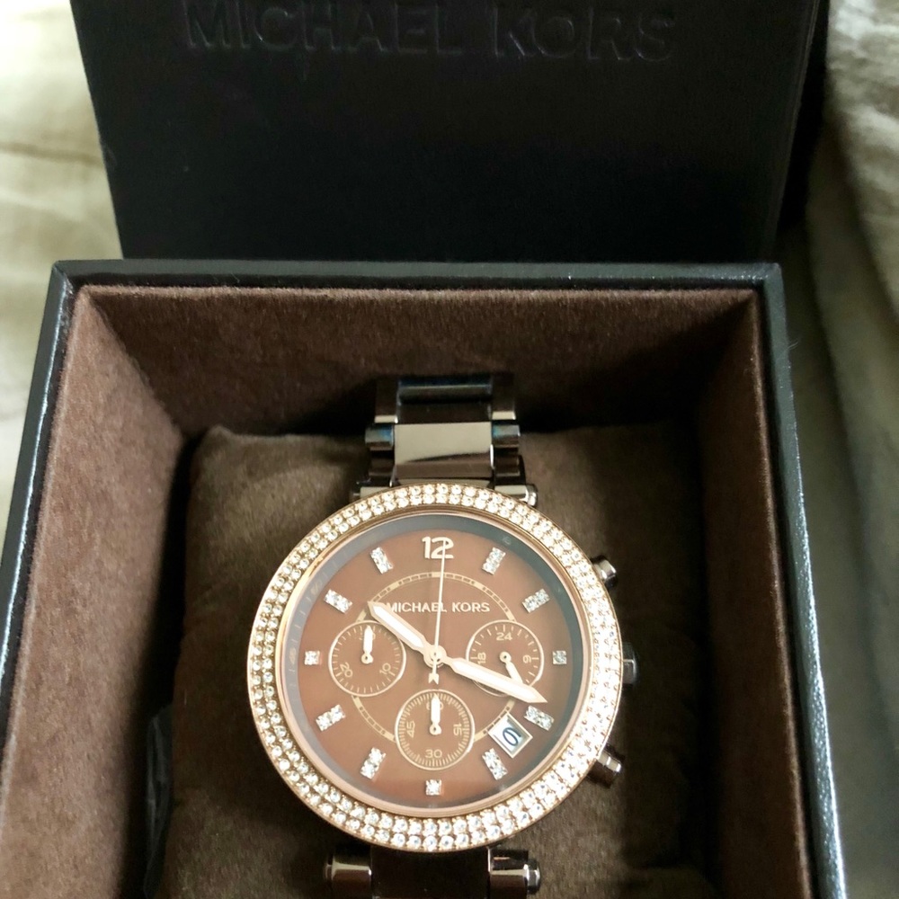 ♥️SOLD♥️ Michael Kors rhinestone watch